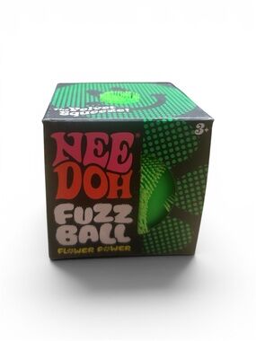 Fuzz Ball Kids Toy - Green